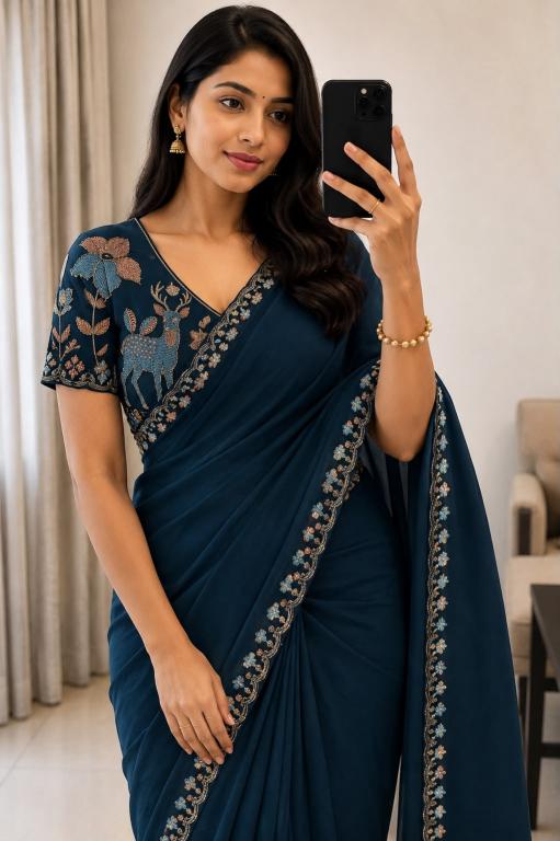 Vastrangan rangoli silk surat mein saree